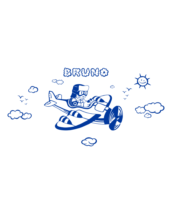 aviador infantil vinilo
