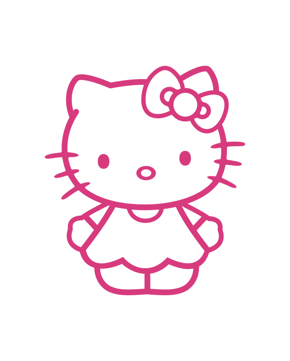 Pegatina Hello Kitty - HK2