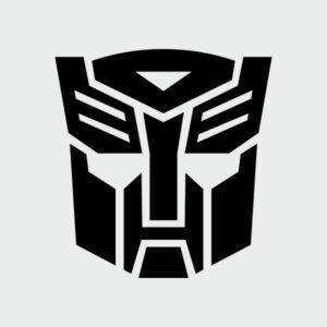 pegatina autobot transformers vinilo corte