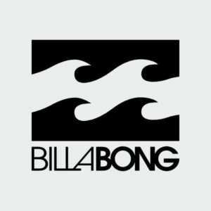 pegatina billabong logo letras vinilo corte personalizable