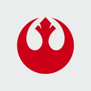 pegatina star wars alianza rebelde vinilo corte