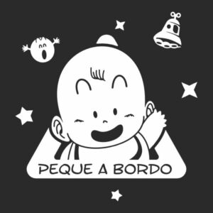 beb a bordo turbo dr slump pegatina vinilo personalizada