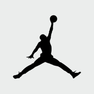 pegatina air jordan jumpman nike
