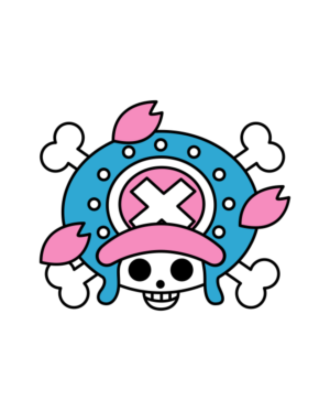 Pegatina Piratas de Heart – One Piece – adhesivosNatos