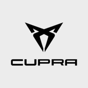 pegatina cupra logo letras vinilo corte color elegir
