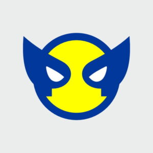 pegatina lobezno vinilo corte wolverine