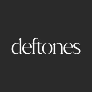 pegatina deftones private music logo letras 2025