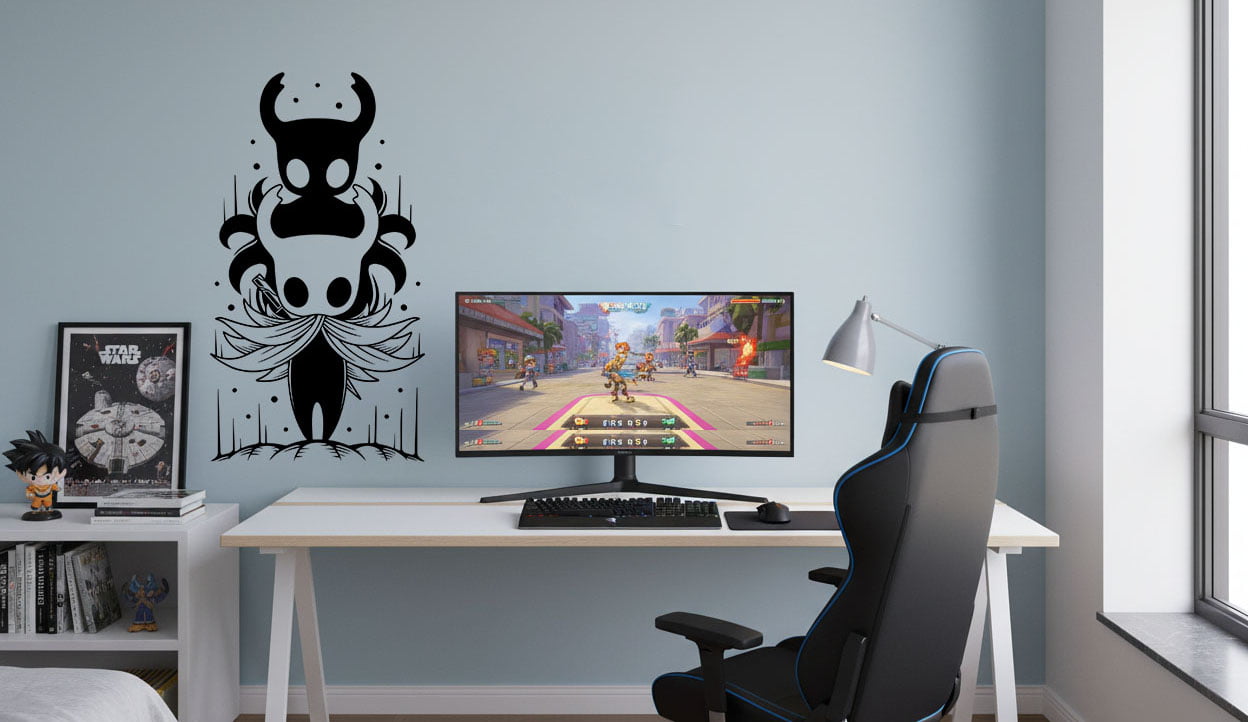 Vinilo decorativo Hollow Knight - Caballero vO - Imagen 2