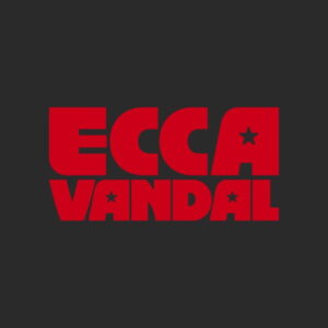 pegatina ecca vandal logo vinilo corte